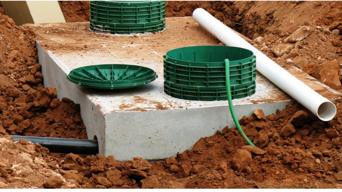 septic tank being dug up | challenges faced by most septic tank businesses | ServiceCore software for portable restroom & dumpster companies