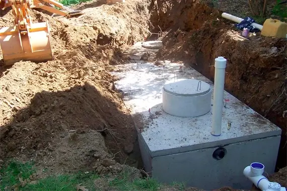 septic tank being dug up | Challenges faced by most septic tank businesses | ServiceCore software for portable restroom & dumpster companies”