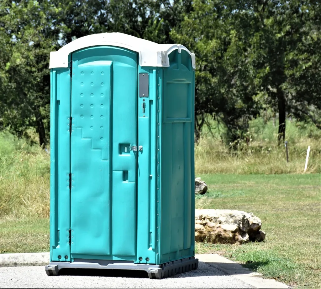 single green porta potty unit - How Many Porta Potty Units Can You Service In a Day? - ServiceCore software for portable restroom & dumpster companies