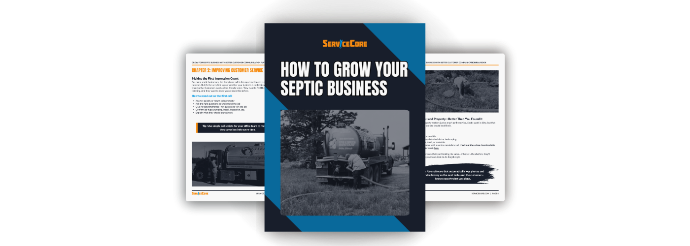 how to grow your septic business